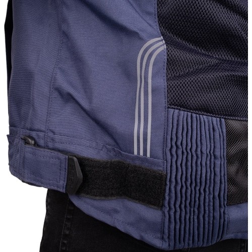 Męska letnia kurtka motocyklowa BOS Hobart - Niebieski