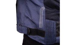 Męska letnia kurtka motocyklowa BOS Hobart - Niebieski