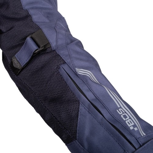 Męska letnia kurtka motocyklowa BOS Hobart - Niebieski