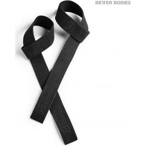 Better Bodies Leather Lifting Straps (diržai štangai kelti)