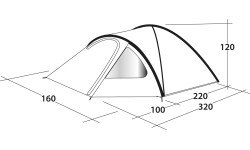 Namiot Outwell Cloud 2, 2022