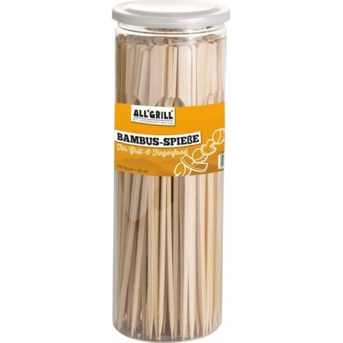 Szaszłyki bambusowe o długości 23 cm, 150 szt.