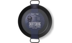 Patelnia do paelli ze stali węglowej Skottsberg 38cm
