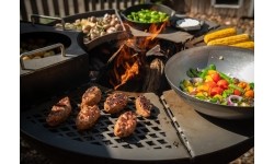 Modułowy grill Remundi w kształcie rombu