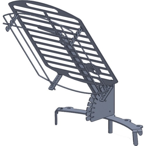 Modułowy żeberko do grilla Remundi