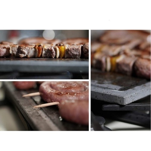 Kamień lawowy z nogami 30x30