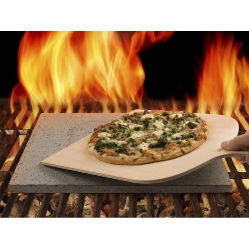 Kamień lawowy z nogami 30x40