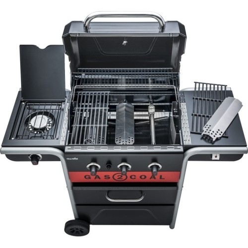 Grill węglowo-gazowy z 3 palnikami Char-Broil Gas2Coal