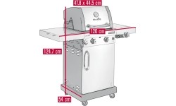 Dujinis grilis Char-Broil Professional Pro S 2