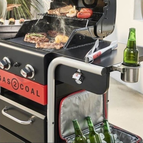 Uchwyt na butelki z otwieraczem Char-Broil Gear Trax