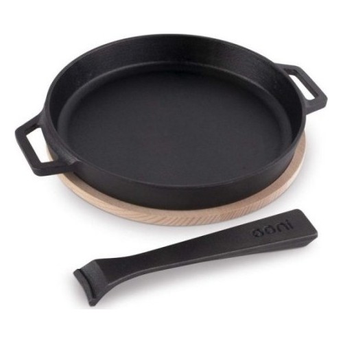 Żeliwna patelnia ze zdejmowanym uchwytem Ooni