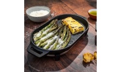 Żeliwna patelnia ryflowana Ooni Grizzler