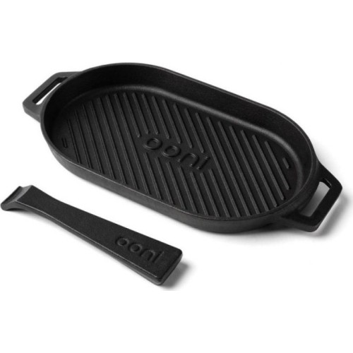 Żeliwna patelnia ryflowana Ooni Grizzler