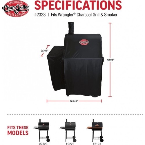 Pokrowiec na grilla Char Griller Wrangler/Wrangler Smoker
