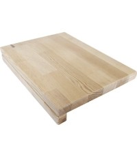 Drewniana półka boczna Remundi Zelos S/M/L : Rozmiar - S