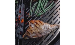 Kamado Joe grill półksiężycowy ze stali nierdzewnej do ryb i warzyw Big Joe