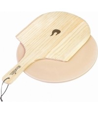 Okrągły kamień do pizzy i zestaw do obierania Char-Broil