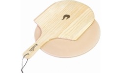 Okrągły kamień do pizzy i zestaw do obierania Char-Broil