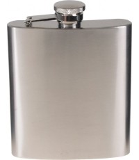 Piersiówka FoxOutdoor, chrom matowy, 225 ml