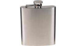 Poidełko płaskie FoxOutdoor, chrom matowy, 225ml