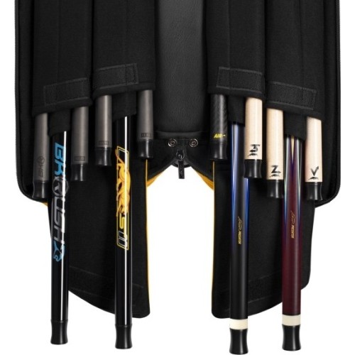 Miękki futerał na kije bilardowe, Predator Roadline, czarno-żółty, 4x8, 85 cm