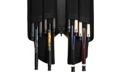 Miękki futerał na kije bilardowe, Predator Roadline, czarno-żółty, 4x8, 85 cm