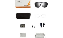 Sportowe okulary przeciwsłoneczne Altalist Kaku LS1 - Black with Smoke Lenses