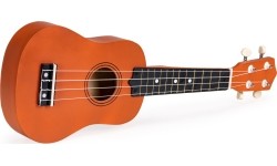 Gitara ukulele dla dzieci drewniana 4 struny nylonowe ECOTOYS