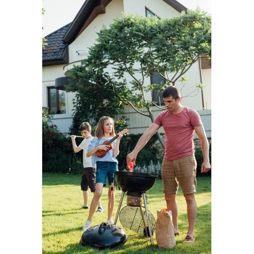 Gitara ukulele dla dzieci drewniana 4 struny nylonowe ECOTOYS