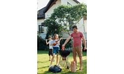 Gitara ukulele dla dzieci drewniana 4 struny nylonowe ECOTOYS