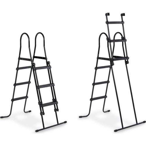 EXIT Basen kamienny 540x250 cm z pompą z filtrem piaskowym - szary Basen stelażowy prostokątny 12600 L