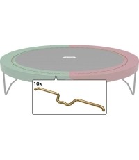 Elite+ trójkąt do maty do skakania na trampolinę (TwinSpring) (10 szt.)