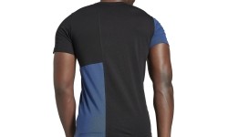 Koszulka męska Reebok Panel Tee, niebiesko-czarna, HG3198
