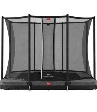 BERG Ultim Favorit InGround 280 szary + siatka zabezpieczająca Comfort
