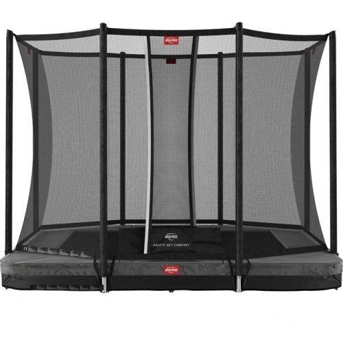 BERG Ultim Favorit InGround 280 szary + siatka zabezpieczająca Comfort