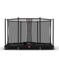 BERG Ultim Favorit InGround 330 Czarny + siatka zabezpieczająca Comfort