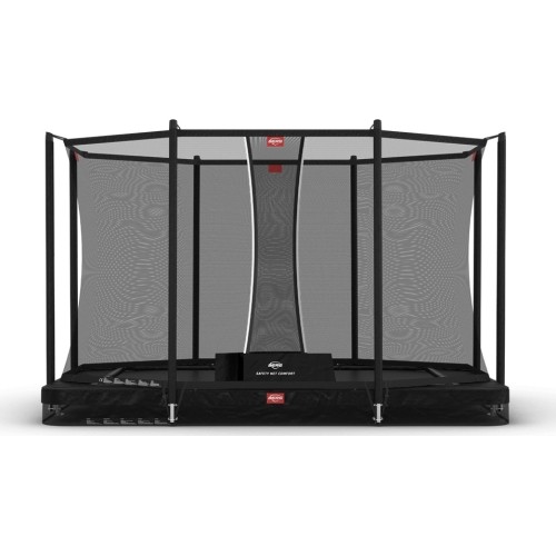 BERG Ultim Favorit InGround 330 Czarny + siatka zabezpieczająca Comfort