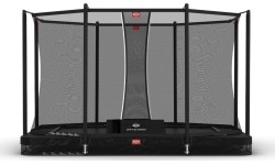 BERG Ultim Favorit InGround 330 Czarny + siatka zabezpieczająca Comfort