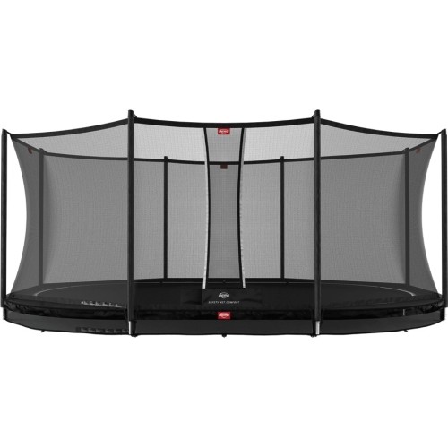 BERG Grand Favorit InGround 520 Czarny + siatka zabezpieczająca Comfort