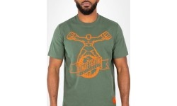 Koszulka UFC by Venum Ulti-Man - khaki/pomarańczowy