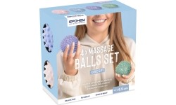Zestaw: kulki do masażu (4 szt.) Spokey GRESPI