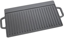 Płyta grillowa dwustronna żeliwna LITINA 50x23x1,4 cm