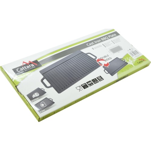 Płyta grillowa dwustronna żeliwna LITINA 50x23x1,4 cm