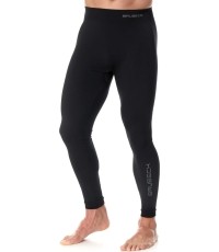 Legginsy męskie Brubeck Extreme Thermo, czarne LE1306