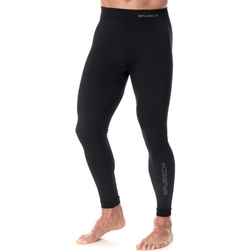 Legginsy męskie Brubeck Extreme Thermo, czarne LE1306