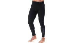 Legginsy męskie Brubeck Extreme Thermo, czarne LE1306