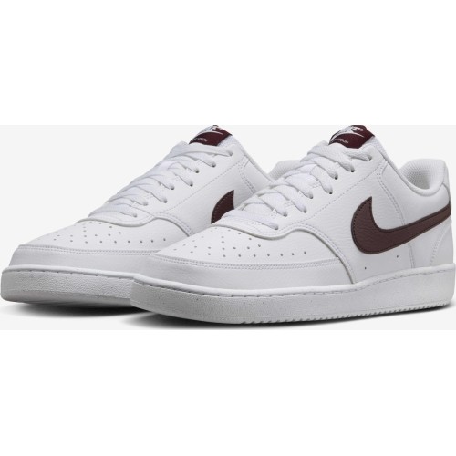 Nike Avalynė Vyrams Court Vision Lo Nn White Bordeaux DH2987 113