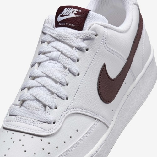 Buty męskie Nike Court Vision Lo Nn White Bordeaux DH2987 113