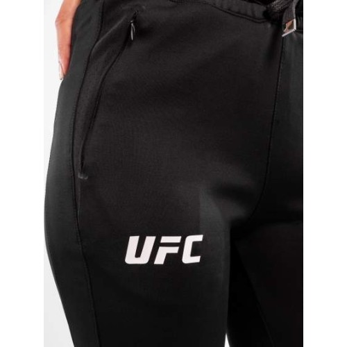 Damskie spodnie Walkout UFC Venum Authentic Fight Night - czarne