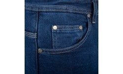 Męskie jeansy motocyklowe BOS Micas - Acid Blue